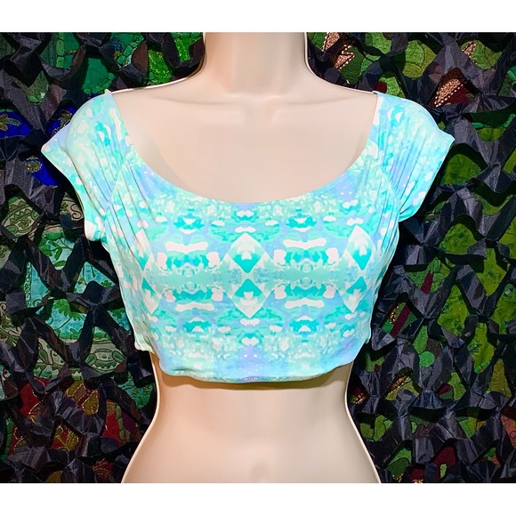 Victoria's Secret Swim Bnwot Retro Vs Swim Top With Built In Padded